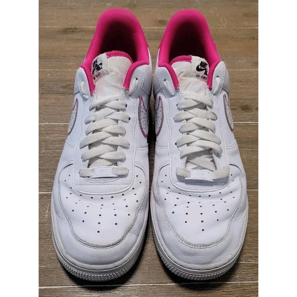 Size 12 - Nike Air Force 1 '07 LX Dragon Fruit Women's Shoes Pink White